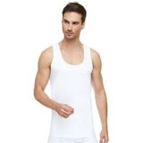 Tutku Erkek 3'lü Penye Atlet - 2XL - Beyaz