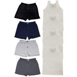 Tutku Erkek 4 Adet Boxer 4 Adet Atlet-8Li Paket