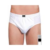 Tutku Erkek 6 Adet 0109 Penye Kom%100 Pamuk Slip Külot - Komslip -, Beyaz, 2XL