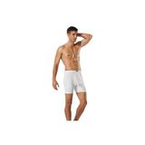 Tutku Erkek 6 Adet 0110%100 Pamuk Penye Paçalı Külot Boxer - - Boxer - - 3 L, Beyaz, XL