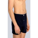 Tutku Erkek 6'lı Lacivert Penye Düğmeli Boxer Mrt0117Lc6