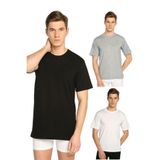 Tutku Erkek 6'lı Paket Sıfır Yaka T-Shirt, Karışık Renk, M Beden