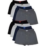 Tutku Erkek 6'lü Paket Havlu Bel Boxer Karışık Gelecek Dır, Çok Renkli, L