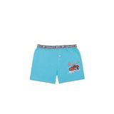 Tutku Erkek Araba Baskılı Elastan Çocuk Boxer 253 Mavi, Çok Renkli, S/M