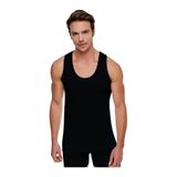 Tutku Erkek Askılı Atlet, Beden, 6'lı Set, M, tutkusc001, Siyah