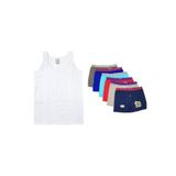 Tutku Erkek Atlet Baskılı Boxer Çocuk Takım 6'lı Set, Asorti, 7-8 Yaş