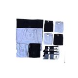 Tutku Erkek Atlet Boxer Takımı İç Giyim, Gri-Siyah, M