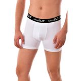 Tutku Erkek Beyaz Elit Modal Elasthan Boxer, 6 Adet, L Beden