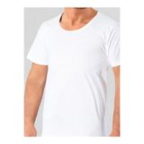 Tutku Erkek Beyaz Kısa Kollu Yuvarlak Yaka Battal Boy Pamuklu Atlet, 3'lü Paket, 4XL
