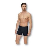 Tutku Erkek Beyaz Likralı Spor Boxer 4Adet, Lacivert, L