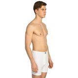 Tutku Erkek Beyaz Paçalı Külot, 3XL Beden, 6'lı Set