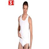 Tutku Erkek Beyaz Pamuk Klasik Atlet & Slip Külot Takım, 3'lü Paket, M Beden