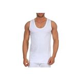 Tutku Erkek Beyaz Pamuklu Atlet, İç Giyim, 4'lü Paket, 2XL