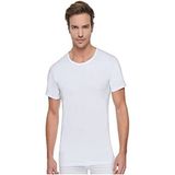 Tutku Erkek Beyaz Penye Bisiklet Yaka Atlet 12' Li Paket - XL