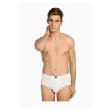 Tutku Erkek Beyaz Penye Slip Külot, 8'li Ekonomik Paket, 2XL