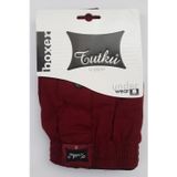 Tutku Erkek Bordo Penye Düğmeli Boxer