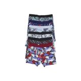 Tutku Erkek Boxer, 10'lu Paket, Karışık Desen, Elastan, 2XL Beden