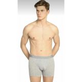 Tutku Erkek Boxer, 3'lü Paket, Likralı, Gri, M Beden