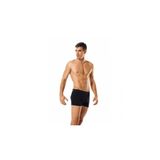 Tutku Erkek Boxer, 4'lü Likralı Kombin, Siyah-Gri, M Beden