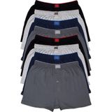 Tutku Erkek Boxer 8'li, Siyah, 2XL