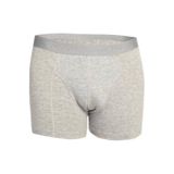 Tutku Erkek Boxer, Gri, Likralı Elastan, 2XL Beden, 4 Adet