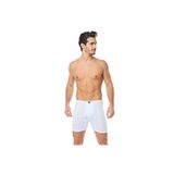 Tutku Erkek Boxer, Pamuklu, Paçalı, Beyaz, 2XL, 4'lü Paket