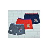 Tutku Erkek Çocuk 3"Lü Karışık Baskılı Likralı Elestan Pamuklu Boxer 0253, Asorti, 3-4 Yaş