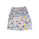 Tutku Erkek Çocuk 3"Lü Karışık Desenli Elestan Pamuklu Boxer 0254, Çok Renkli, 3-4 Yaş