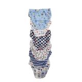 Tutku Erkek Çocuk 6'lı Paket Elastan Empirme Karışık Desenli Slip Külot, Çok Renkli, 5-6 Yaş
