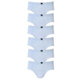 Tutku Erkek Çocuk Beyaz Pamuklu Slip Külot 6 Lı Paket