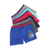 Tutku Erkek Çocuk Boxer, 6'lı Set, Elastan Baskılı, Kombine Renkler, 2 Beden