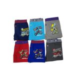 Tutku Erkek Çocuk Boxer, Çok Renkli, 6'lı Paket, 3-4 Yaş