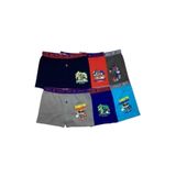 Tutku Erkek Çocuk Boxer, Elastan Baskılı, 6'lı Set, Karışık Renk, 2-4 Yaş