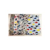 Tutku Erkek Çocuk Boxer, Elastan, Desenli, Beyaz, 7-9 Yaş
