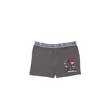 Tutku Erkek Çocuk Boxer, Motocross Desenli, Gri, 7-8 Yaş