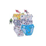 Tutku Erkek Çocuk Desenli Renkli Rengarenk Pamuklu Slip Külot 6'lı 0255, Çok Renkli, 9-10 Yaş