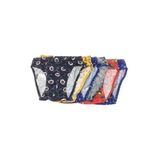 Tutku Erkek Çocuk Desenli Slip Külot, 6'lı Paket, Karışık Renkler, 3-4 Yaş