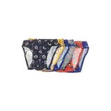 Tutku Erkek Çocuk Desenli Slip Külot, 6'lı Paket, Turuncu, 2-4 Yaş