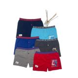 Tutku Erkek Çocuk Elastan Baskılı Boxer 6'lı, Siyah, 3-4 Yaş