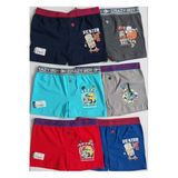 Tutku Erkek Çocuk Elestan Boxer 6 Adet, Çok Renkli, 5-6 Yaş