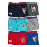 Tutku Erkek Çocuk Elestan Boxer 6 Adet, Çok Renkli, 9-10 Yaş