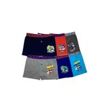 Tutku Erkek Çocuk Renkli Boxer 6'lı, Çok Renkli, 4