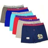 Tutku Erkek Çocuk Renkli Elastan Baskılı Boxer 3'Lü