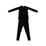 Tutku Erkek Çocuk Termal Alt- Üst Set Takım Siyah Siyah 10-11 Yaş