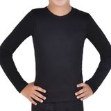 Tutku Erkek Çocuk Thermal Fanila Tek Üst Siyah %35 Viskon %60 Polyester %5 Elastan - 8 - 10 Yaş