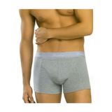 Tutku Erkek Elastan Boxer, Gri, 2XL Beden