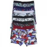 Tutku Erkek Elastan Empirme Spor Boxer 0119 - 6 Adet Xl Karışık Renk