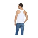 Tutku Erkek Elastan Spor Atlet Ribana, Beyaz, 2XL