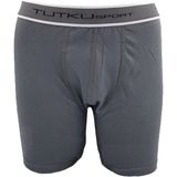 Tutku Erkek Elastan Spor Boxer -0400 - Füme