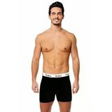 Tutku Erkek Elastan Spor Boxer 2 Adet - S - Siyah